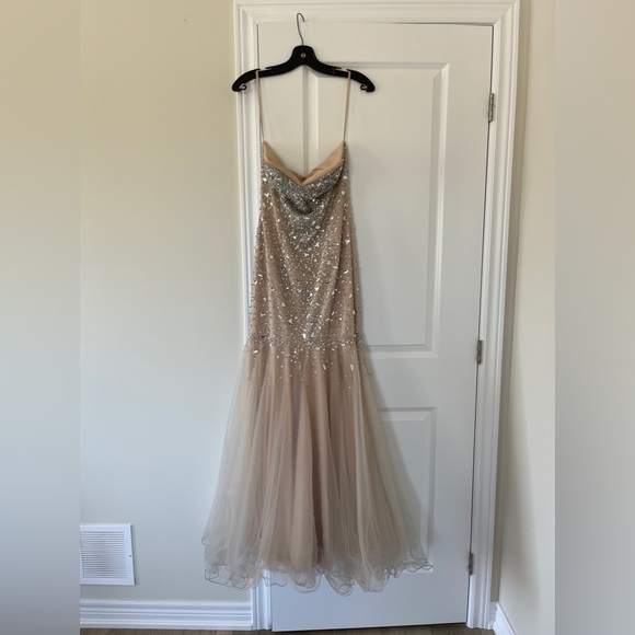 champagne Prom Dress π₯ - Picture 1 of 11